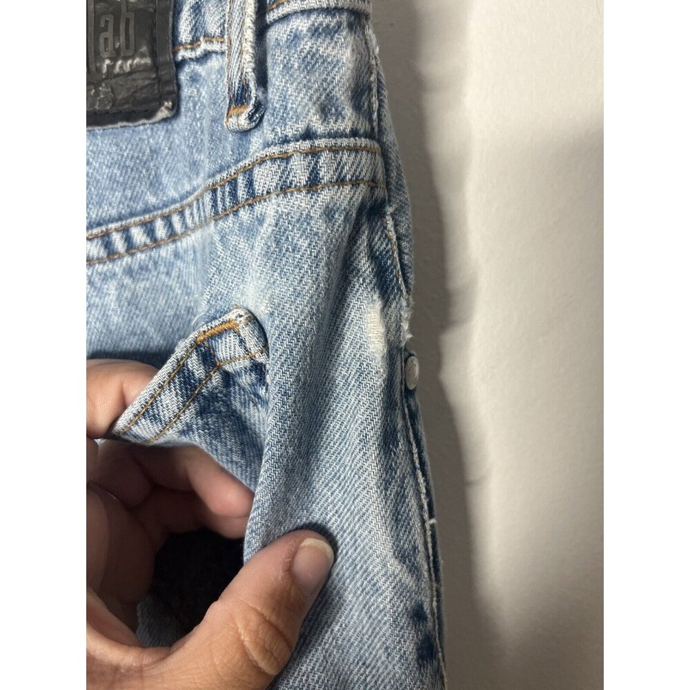 Vintage Blue Levi Silvertab Loose Denim Jeans Womens Size‎ 13 Med 90s Light Wash - Picture 11 of 16